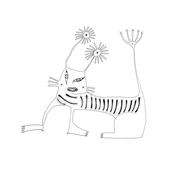 Spirit animal roars for desire